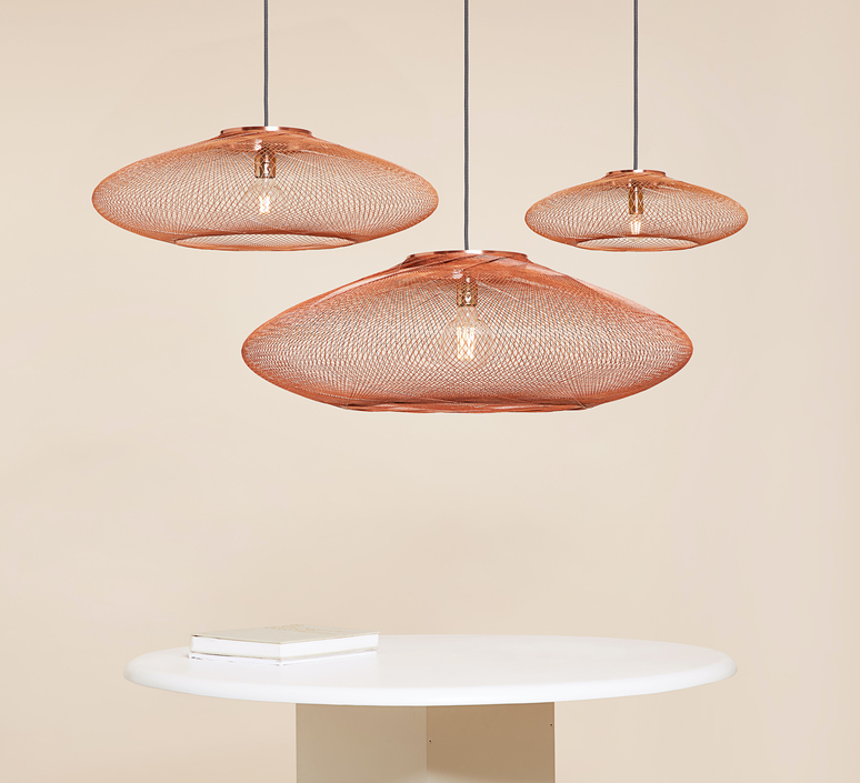 Ufo medium suspension pendant light atelier robotiq ufo medium lightcopper design signed 130637 product - Réalisation Architecte d'intérieur PACA