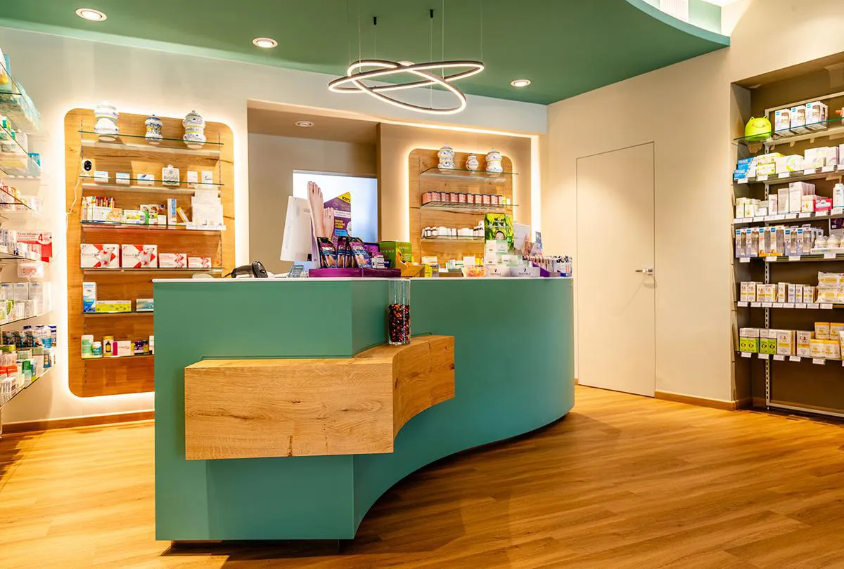 agencement de pharmacie professionnel - Architecte intérieure à Marseille - ad-design-archi.fr