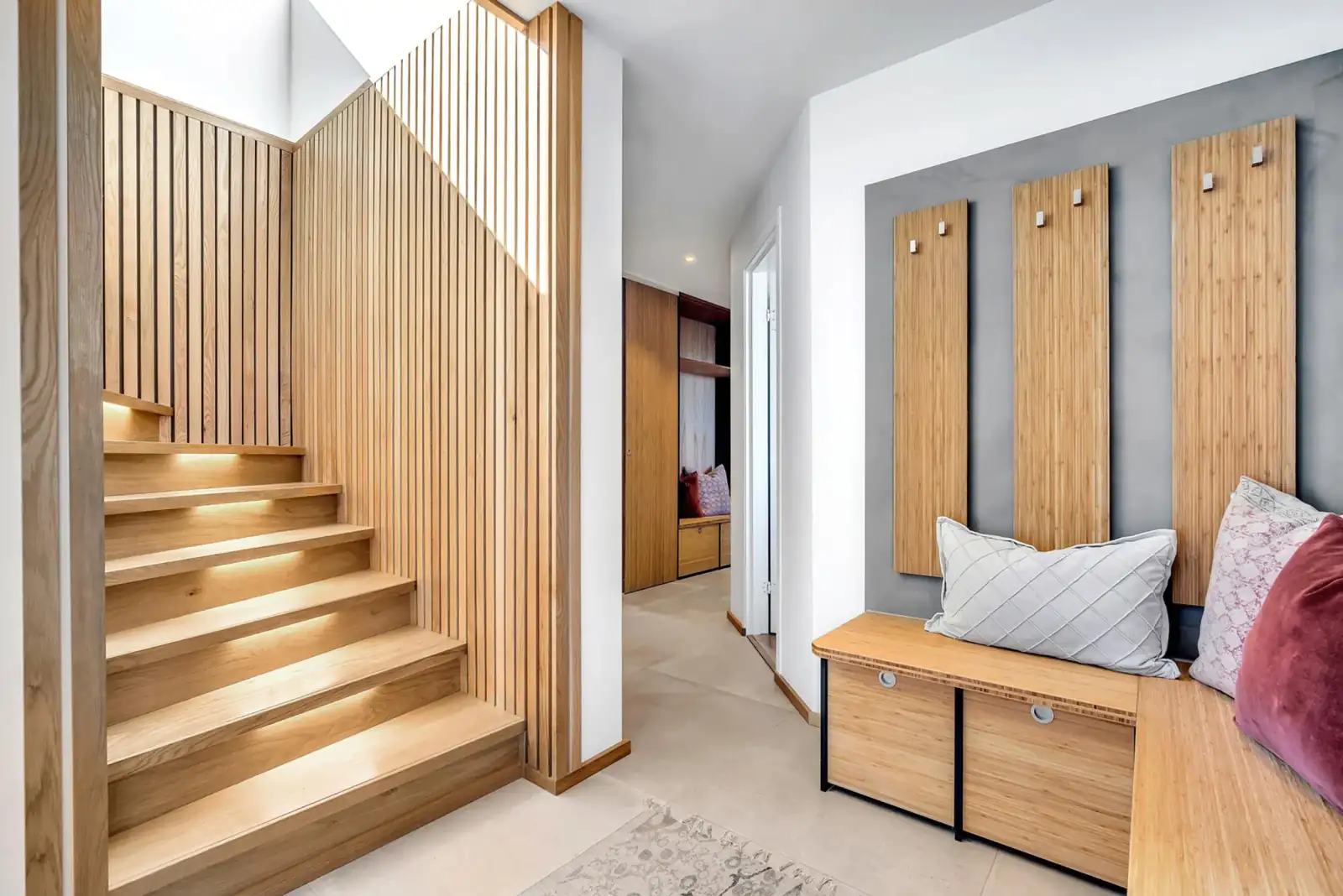 entrée en bambou - Architecte intérieure à Marseille - ad-design-archi.fr