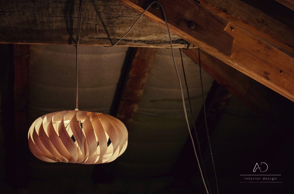 lustre bois - Architecte intérieure à Marseille - ad-design-archi.fr