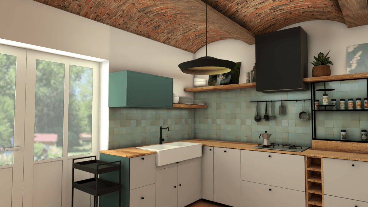 cuisine campagne - Architecte intérieure à Marseille - ad-design-archi.fr