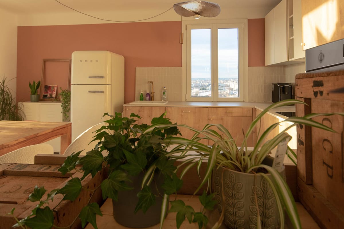Cuisine 2 aplatie– - Réalisation Architecte d'intérieur PACA