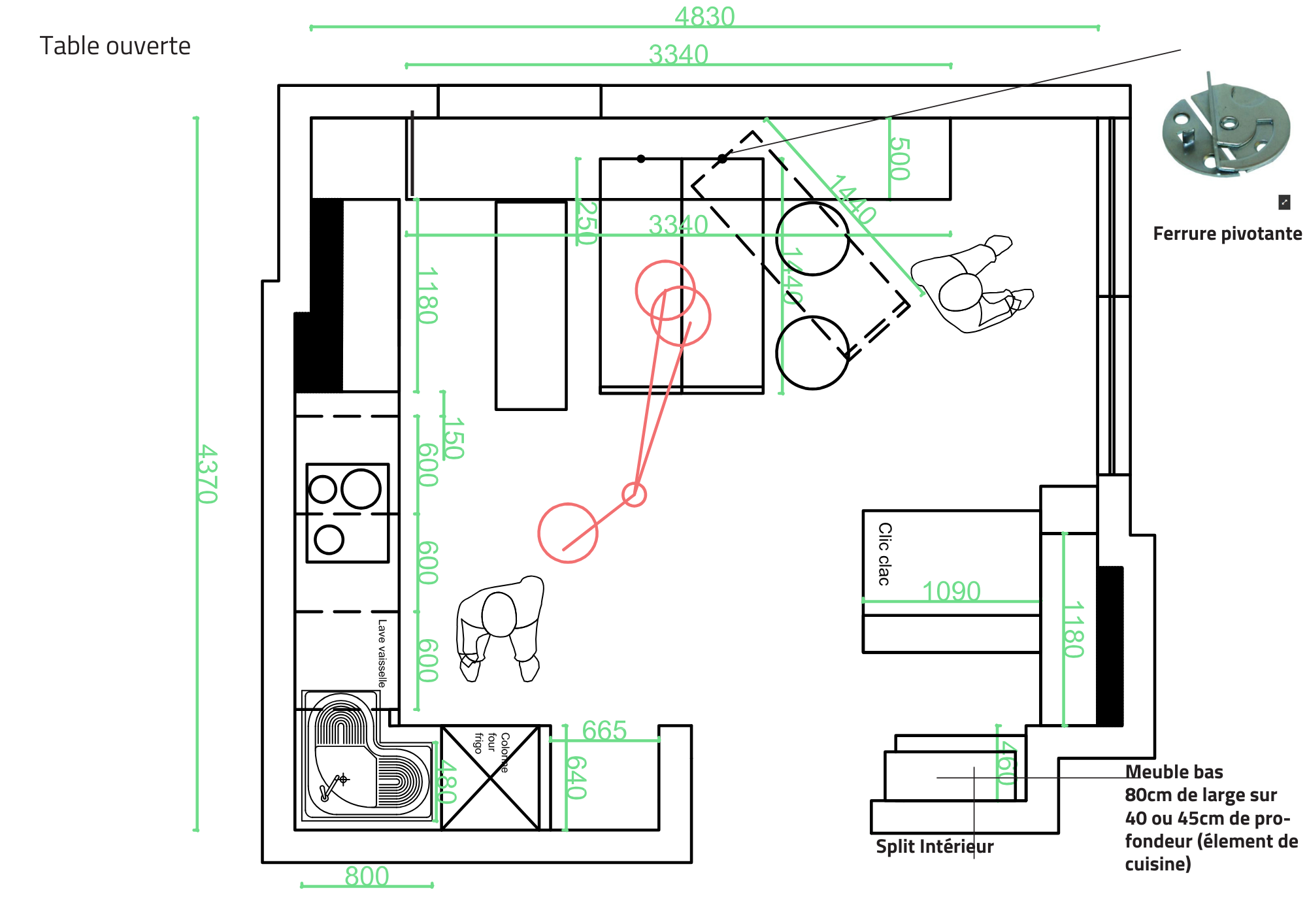 plan architecte d’intérieur - Architecte intérieure à Marseille - ad-design-archi.fr