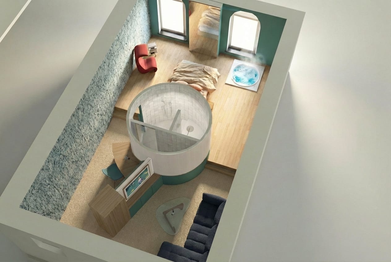aménagement d'hotel- Architecte intérieure à Marseille - ad-design-archi.fr