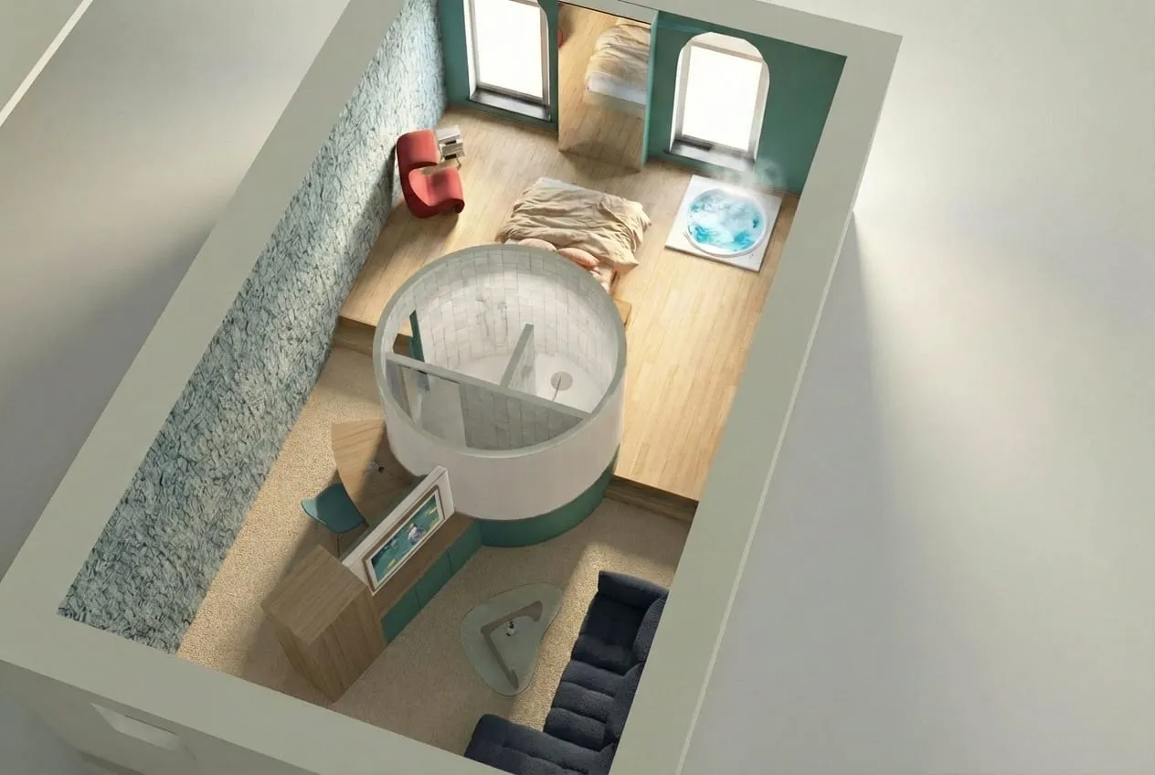 aménagement d'hotel- Architecte intérieure à Marseille - ad-design-archi.fr