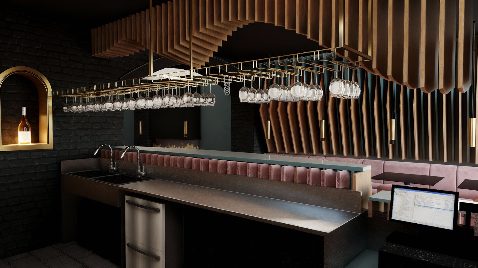 aménagement de restaurant - Architecte intérieure à Marseille - ad-design-archi.fr